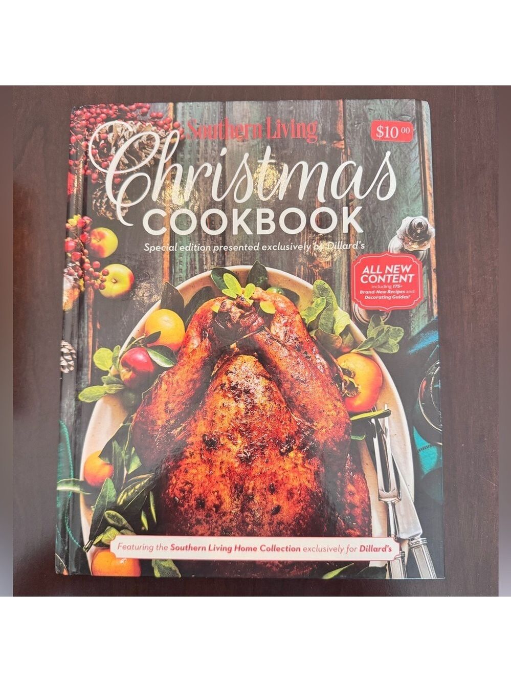 Southern Living Christmas Cookbook 2018. Special Edition with Dillards.